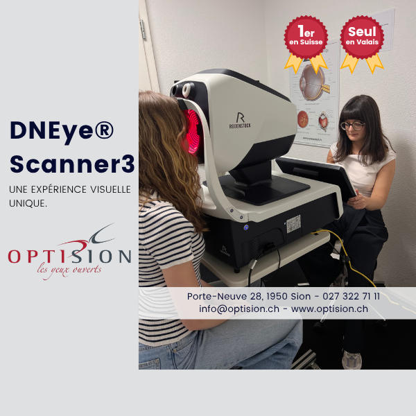 Sion DNEye Scanner3 avec notre photo